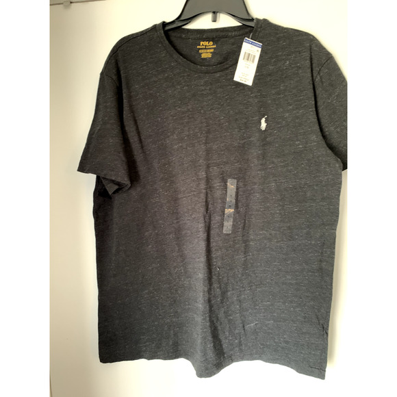 Polo Ralph Lauren Crewneck T-Shirt – Charcoal Heather (Size Large, NWT) - Picture 2 of 5